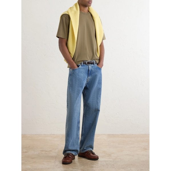 드레익스 티타임 자수 코튼 저지 티셔츠 46376663162975072