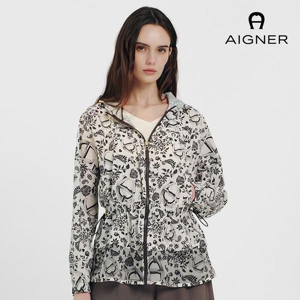 프레즐리 프린트 점퍼