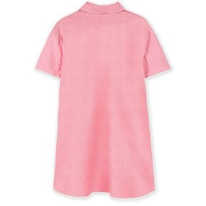 FRUITS STCKERS  스트라이프 카라원피스(25/SS-Z255AGO312-레드)