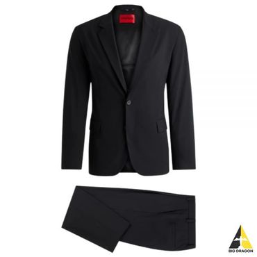 휴고보스 휴고보스그린 24FW Packable Performance Stretch Slim-fit Suit (50520004-002) (퍼