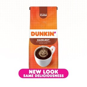 Dunkin  헤이즐넛  향  가루  커피  340g  포장은  다를  수  있음