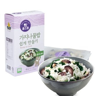 청태산농장 밥지을때 바로넣는 유기농(가지,취나물,감자) 12인분(15gx6봉)