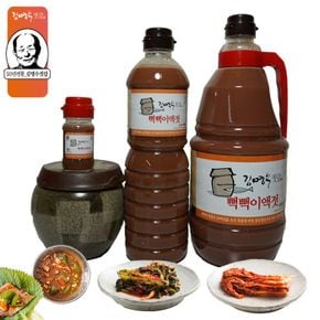 [TC]대한민국 수산명인 김명수젓갈 멸치액젓900ml + 뻑뻑이액젓900ml..[34698045]