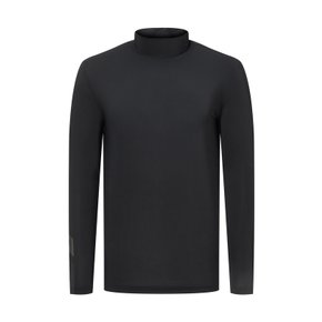 [23SS] [PREMIUM] 남성 블랙 냉감 하이넥 이너 티셔츠 DGTS3B401BK