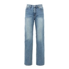 USA HIGH RISE STRAIGHT JEANS LIGHT BLUE