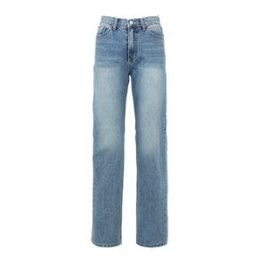 USA HIGH RISE STRAIGHT JEANS LIGHT BLUE