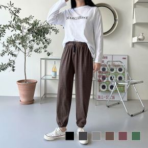 먼데즈 양기모 스판 조거 바지 SD 221082_P330513639