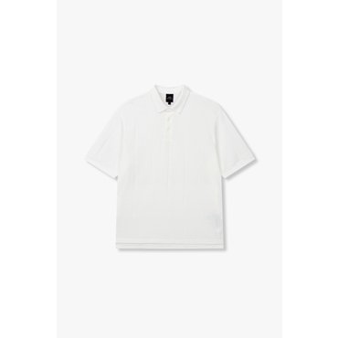 ARMANI EXCHANGE AX남성 빅 스퀘어 패턴 폴로 셔츠 A414331003오프화이트