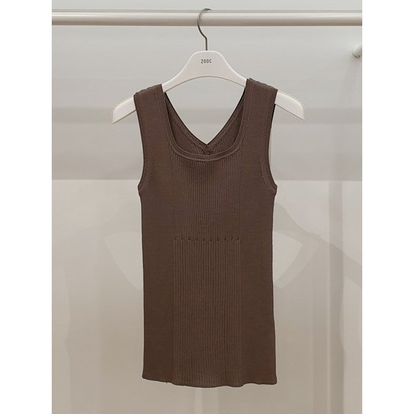 [파주점] 쥬크 주크 민소매 골지 니트 V262KSK951