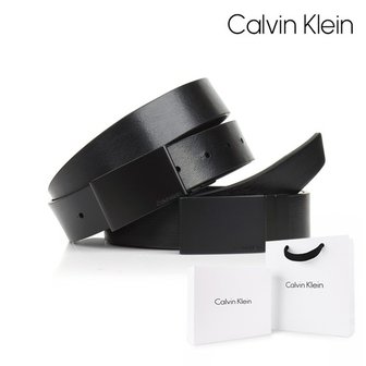 Calvin Klein BC01 블랙/블랙 양면벨트 선물포장세트