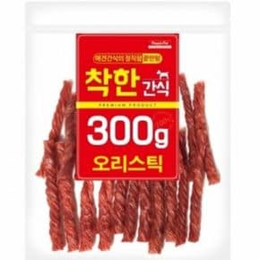 개육포 애완 간식 져키 오리스틱300g 강아지 쫀드기