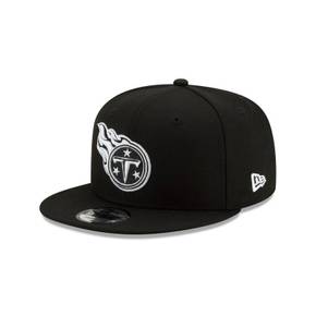 테네시 타이탄스 베이직 블랙  화이트 9FIFTY 950 스냅백 모자 9397881