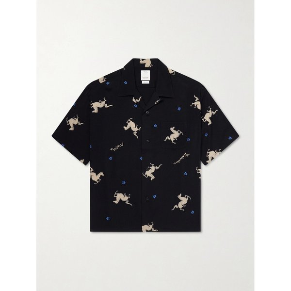 크로스비 캠프 칼라 프린트 셔츠 46376663162938992