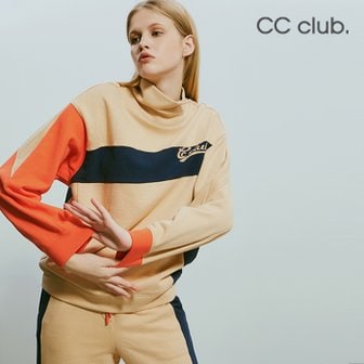 CC클럽 [CC club] [조인혁] 컬러블럭 스웨트 셔츠 C214PSM731