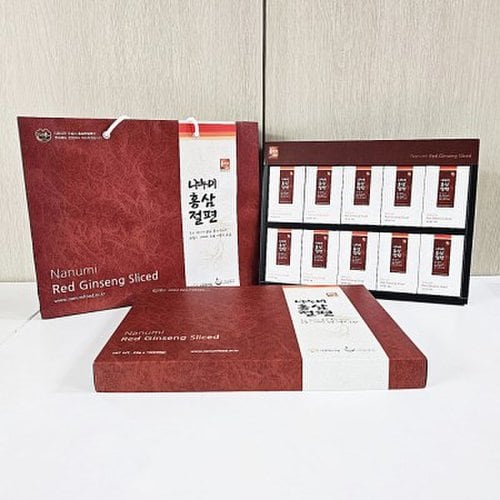 국내산 홍삼 90% 나누미 홍삼절편 200g 홍삼선물세트 2