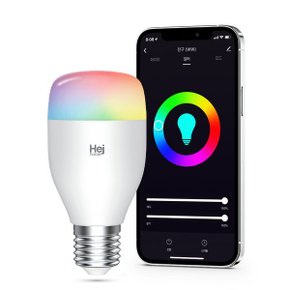 스마트 LED 전구 RGBW E26 1600만 컬러