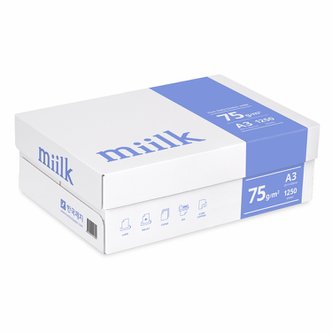 miilk 밀크 A3용지 75g 1박스(1250매) Miilk