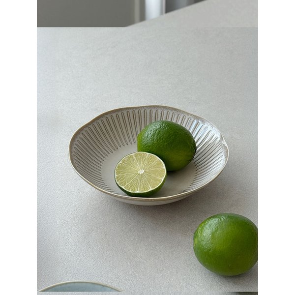 린넨베이지 플라워찬기 대 MADE IN JAPAN