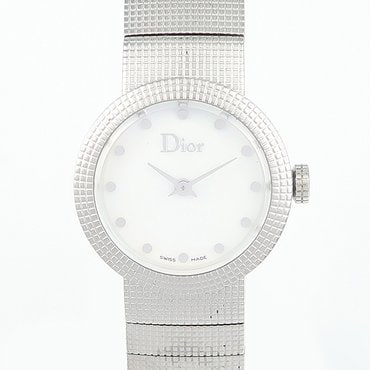 DIOR 고이비토 중고명품 디올 라디드 디올 자개판 시계 K2657CD