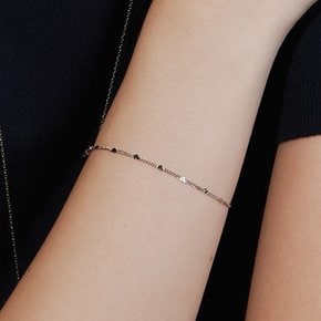 [유진,박서경,니콜 착용] heart chain bracelet