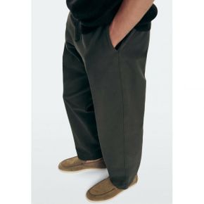Massimo Dutti 마시모 두띠 소프트 스플릿 가죽 로퍼 - 슬립온 샌드 8010521