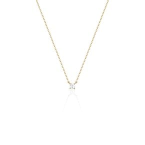 FREYJA NECKLACE 0.1ct 18K YELLOW GOLD(랩그로운다이아몬드) / 22122012242