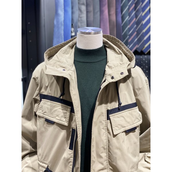 [시흥점] F/W 베이지 후드 롱 점퍼 (RPCMBH02A)