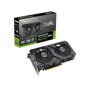 DUAL 지포스 RTX 4070 SUPER O12G EVO OC D6X 12GB 인텍앤컴퍼니 .~