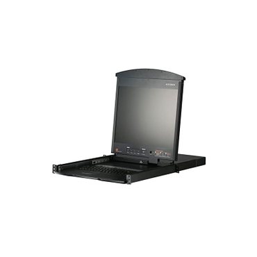  ATEN 17인치 8포트 카테고리5e 듀얼 슬라이드 LCD KVM 드로아- 데이지