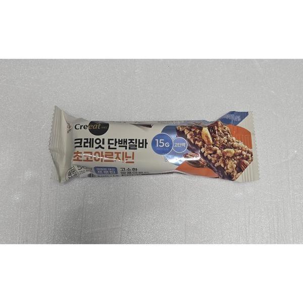 CJ 크레잇 단백질바 초코아르지닌 50g 프로틴바 고단백 (S48198442)