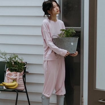 프렌치엘 모달 스웻팬츠(FWEP080L) Powder Pink