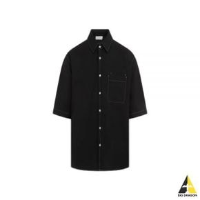 르메르 DOUBLE POCKET SS SHIRT (SH1079 LF1234 999) (더블 포켓 반팔 셔츠) 90893064