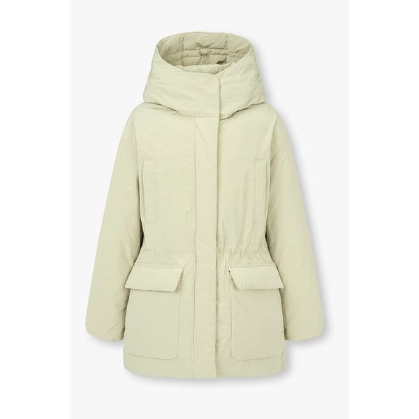 멀티 포켓 후디드 다운 자켓 7215417X05103