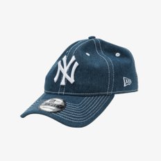 [스타필드하남] MLB 뉴욕 양키스 데님 언스트럭쳐 볼캡 인디고 / 14205952