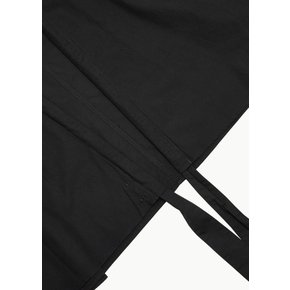 씨올 26SS Back Gather Top, Black