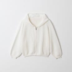 메쉬 후드 니트집업 LCFDPKP01