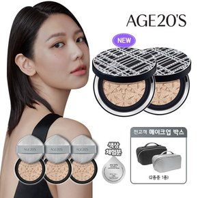 블랙라벨 에디션]AGE20`S 에이지투웨니스 커버쿠션+메이크업박스