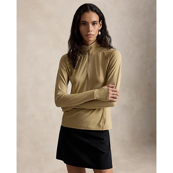 폴로 골프 여성 스트레치 저지 쿼터 지퍼(WMXGKNINC020329230)