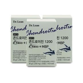 닥터린 콘드로이친 1200 콘레이티 + MBP 1200mg x 30정 X 3박스 I