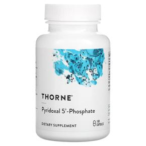 [해외직구] 쏜리서치 파이라이닥설 5-파스페이트 인산염 180캡슐 2팩 Thorne Research Pyridoxal 5-Phosphate 180 Capsules