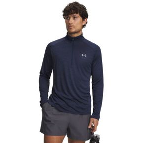 맨즈 UA 테크 Half-Zip Pullover 스웻셔츠 - 네이비 5770481 857065