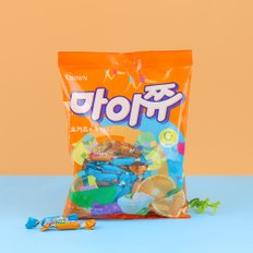 너만아는과자점 크라운 마이쮸 요거트 오렌지 284g