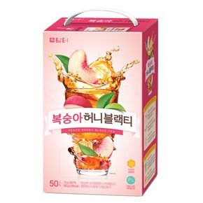 담터 복숭아 허니 블랙티 50T