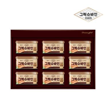 삼립 그릭슈바인 캔햄선물세트(2호,200g*9, 5박스)