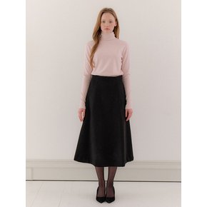 Wool Signature Flare Skirt / Black(2color)