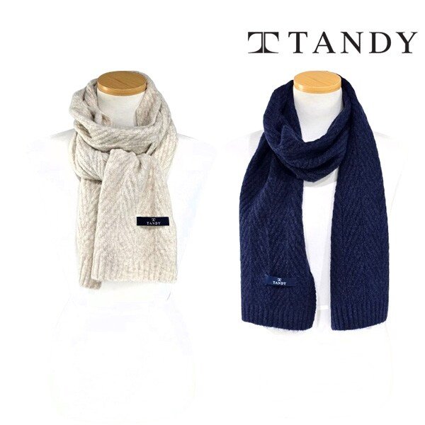 TANDY 빗살 니트 머플러