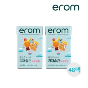 이롬 황성주 박사의 과채습관 트로피컬 140ml x 48팩