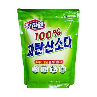 셀러허브 유한양행 100프로 청소 과탄산소다 1kg 세탁 가루 세제 (S11448139)