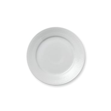 로얄코펜하겐 화이트 플레인 접시 19cm_2408620