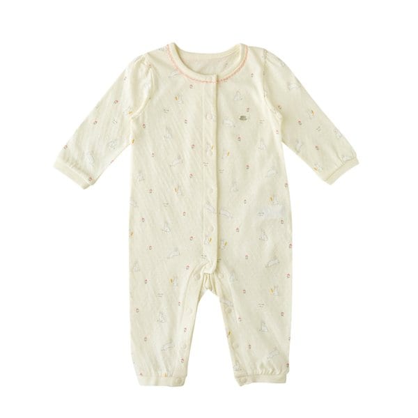 [여주점] [오프라벨 여주점] 밍크뮤 (YE) 캐럿루루뱀부우주복 (35170-041-06)